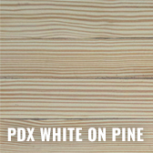 pdx white on pine