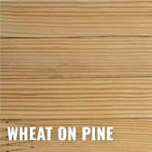 wheat on pine